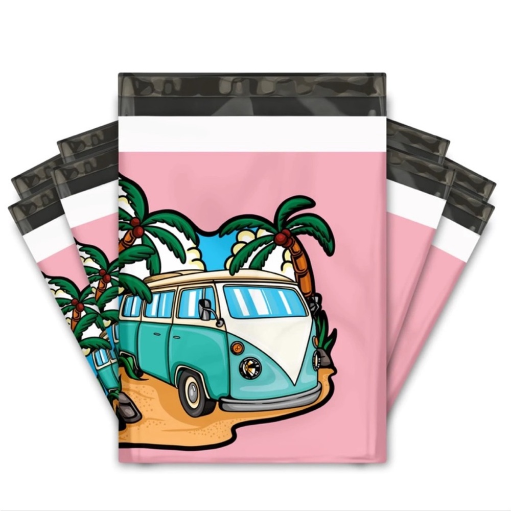 LAST SET☀️20 Designer Summer Daze Poly Mailers 10 x 13 inch - Picture 3 of 3